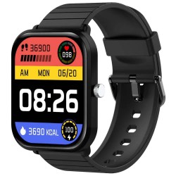 часовници,celly,trainer,mate,2,smartwatch,clear,(black)