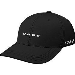 юношеска,шапка,всички,шапки,vans,check,side,curved,bill,junior,cap,black
