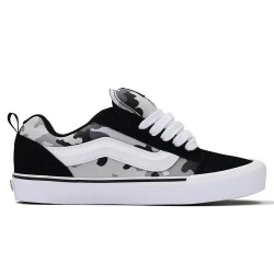 маратонки,мъжки,маратонки,vans,knu,skool,trainers,black,white,(grey)