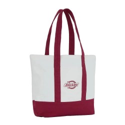 чанта,всички,чанти,dickies,logo,canvas,tote,bag,white,(tibetan,red)