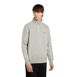 блуза,мъжки,пуловери,dickies,oakport,half,zip,sweatshirt,heather,grey,(grey)