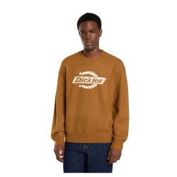 блуза,мъжки,пуловери,dickies,ruston,sweater,brown,duck