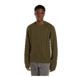 блуза,мъжки,пуловери,dickies,vanleer,cable,sweater,military,green