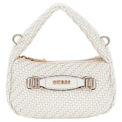 чанта,всички,чанти,guess,mini,hobo,francy,handbag,shell,(white)