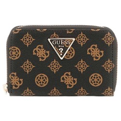 портфейли,и,портмонета,guess,noreen,camera,wallet,mocha,logo,(black)