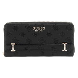 портфейли,и,портмонета,guess,zarela,slg,large,wallet,black,logo,(black)