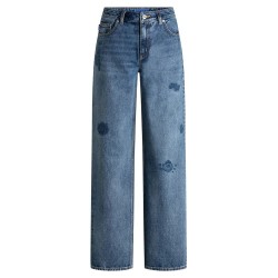 дънки,дамски,панталони,hugo,gamala,10274727,01,blue,jeans,blue,(medium,blue)