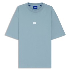 тениска,мъжки,тениски,hugo,nalono,10250555,blue,short,sleeve,t,shirt,blue,(light,pastel,blue)