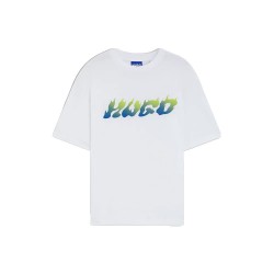 тениска,мъжки,тениски,дамски,тениски,hugo,napolux,10258299,01,blue,t,shirt,white,(white)