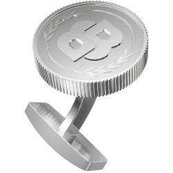 бижутерия,boss,coin,10250792,01,cufflinks,silver