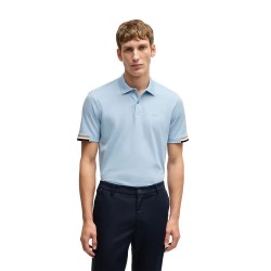 мъжки,блузи,с,яка,boss,parlay,short,sleeve,polo,blue,(light,pastel,blue)