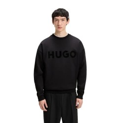 блуза,мъжки,пуловери,hugo,dinex,10266483,01,red,sweatshirt,black,(black)