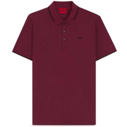мъжки,блузи,с,яка,hugo,dinoso,short,sleeve,polo,dark,red,(red)