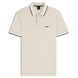мъжки,блузи,с,яка,boss,paddy,short,sleeve,polo,open,white,(beige)