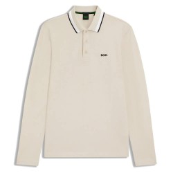 блуза,мъжки,пуловери,boss,plisy,sweatshirt,open,white,(beige)