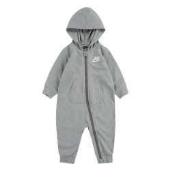 Бебешки гащеризон Nike Baby French Terry long sleeve jumpsuit - Grey (Grey Heather) бебешки,гащеризон,детски,облекла,за,момичета,детски,облекла,за,момчета,nike,baby,french,terry,long,sleeve,jumpsuit,grey,(grey,heather)