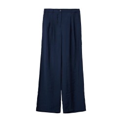 Панталони Makia Sophie pants - Dark Navy панталони,дамски,панталони,makia,sophie,pants,dark,navy