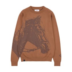 блуза,мъжки,пуловери,makia,universal,knit,sweater,mocha,(brown)