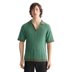мъжки,блузи,с,яка,scotch,&,soda,open,structured,knitted,short,sleeve,polo,thyme,(green)