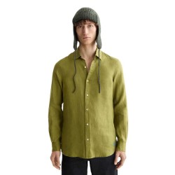 риза,с,дълъг,ръкав,мъжки,ризи,scotch,&,soda,regular,fit,linen,long,sleeve,shirt,calla,green,(green)