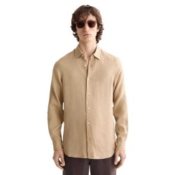 риза,с,дълъг,ръкав,мъжки,ризи,scotch,&,soda,regular,fit,linen,long,sleeve,shirt,tannin,(beige)