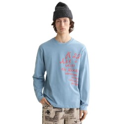 тениска,мъжки,тениски,scotch,&,soda,relaxed,fit,artwork,long,sleeve,t,shirt,faded,denim,(blue)