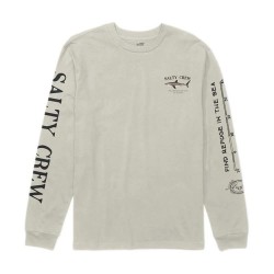 тениска,мъжки,тениски,salty,crew,bruce,long,sleeve,t,shirt,moonbeam,(beige)