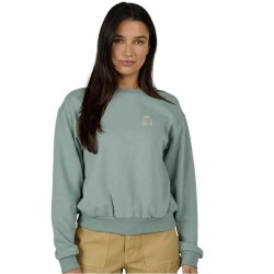 блуза,дамски,блузи,salty,crew,island,time,crew,sweatshirt,sage,(green)