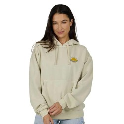 суичър,дамски,блузи,salty,crew,palms,hoodie,off,white,(beige)