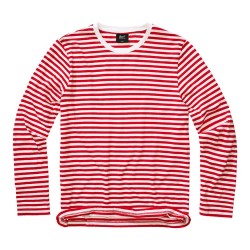 тениска,мъжки,тениски,brandit,jersey,stripe,long,sleeve,t,shirt,red,(red,white)