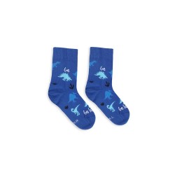 Чорапи Be lenka Dino Barefoot crew socks - Blue (Royal Blue) чорапи,детски,чорапи,be,lenka,dino,barefoot,crew,socks,blue,(royal,blue)