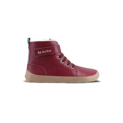 обувки,детски,боти,be,lenka,winter,barefoot,boots,dark,cherry,red,(red)