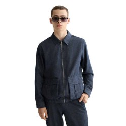 яке,мъжки,якета,scotch,&,soda,cotton,linen,twill,jacket,blue,(blue)