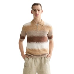мъжки,блузи,с,яка,scotch,&,soda,degrade,short,sleeve,polo,beige,(beige)