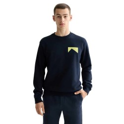 блуза,мъжки,пуловери,scotch,&,soda,front,+,back,artwork,sweatshirt,blue,(blue)