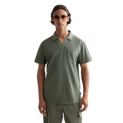 мъжки,блузи,с,яка,scotch,&,soda,garment,dyed,pique,relaxed,fit,short,sleeve,polo,green,(green)