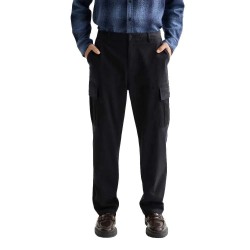 панталони,мъжки,панталони,scotch,&,soda,harper,garment,dyed,loose,tapered,cargo,pants,black,(blue)