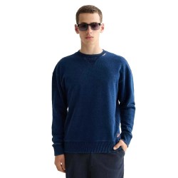 блуза,мъжки,пуловери,scotch,&,soda,indigo,print,sweatshirt,blue,(blue)