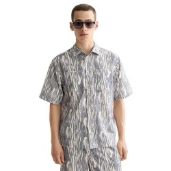 риза,с,къс,ръкав,мъжки,ризи,scotch,&,soda,jacquard,short,sleeve,shirt,grey,(beige)