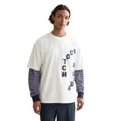 тениска,мъжки,тениски,дамски,тениски,scotch,&,soda,loose,fit,applique,short,sleeve,t,shirt,white,(beige)