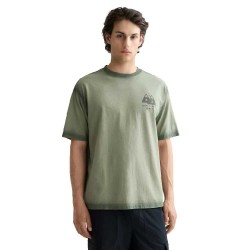 Тениска Scotch & soda Loose Fit Garment Dye short sleeve T-shirt - Green (Green) тениска,мъжки,тениски,scotch,&,soda,loose,fit,garment,dye,short,sleeve,t,shirt,green,(green)