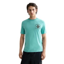 Тениска Scotch & soda Regular Fit Front Back short sleeve T-shirt - Green (Green) тениска,мъжки,тениски,scotch,&,soda,regular,fit,front,back,short,sleeve,t,shirt,green,(green)