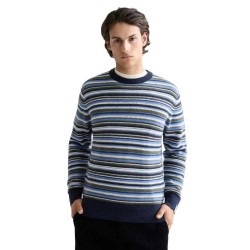 блуза,мъжки,пуловери,scotch,&,soda,soft,striped,regular,fit,sweater,blue