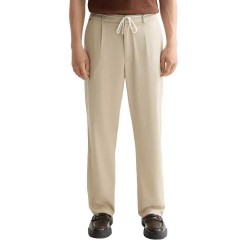 анцуг,мъжки,панталони,scotch,&,soda,trimmed,twill,pleated,relaxed,straight,jogger,pants,beige,(beige)