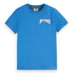 тениска,детски,тениски,scotch,&,soda,chest,artwork,short,sleeve,t,shirt,blue,(campanula)