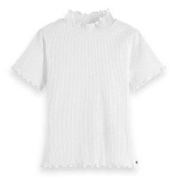 тениска,детски,тениски,scotch,&,soda,core,mock,ribbed,slim,fit,short,sleeve,t,shirt,bright,white,(white)