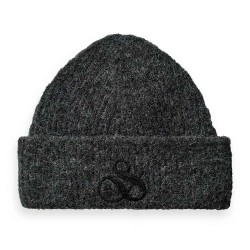 шапка,всички,шапки,scotch,&,soda,chunky,knitted,beanie,charcoal,melange