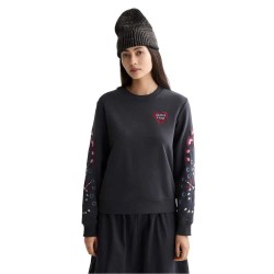 блуза,дамски,блузи,scotch,&,soda,embroidered,regular,fit,sweatshirt,charcoal,art,(black)