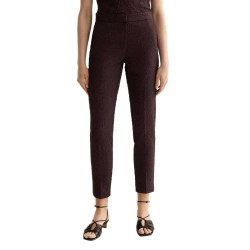 панталони,дамски,панталони,scotch,&,soda,lowry,jacquard,slim,fit,pants,brown,(chocolate,plum)