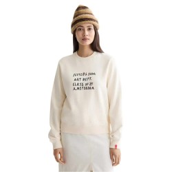 блуза,дамски,блузи,scotch,&,soda,regular,fit,chest,artwork,sweatshirt,eggnog,(beige)
